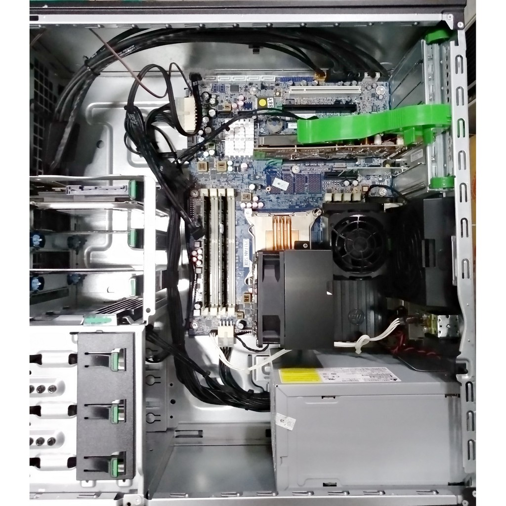 Dual LAN -  Ram 64Gb - PC Server Workstation Hp Z420 Xeon E5 2600 series For Server UNBK-4