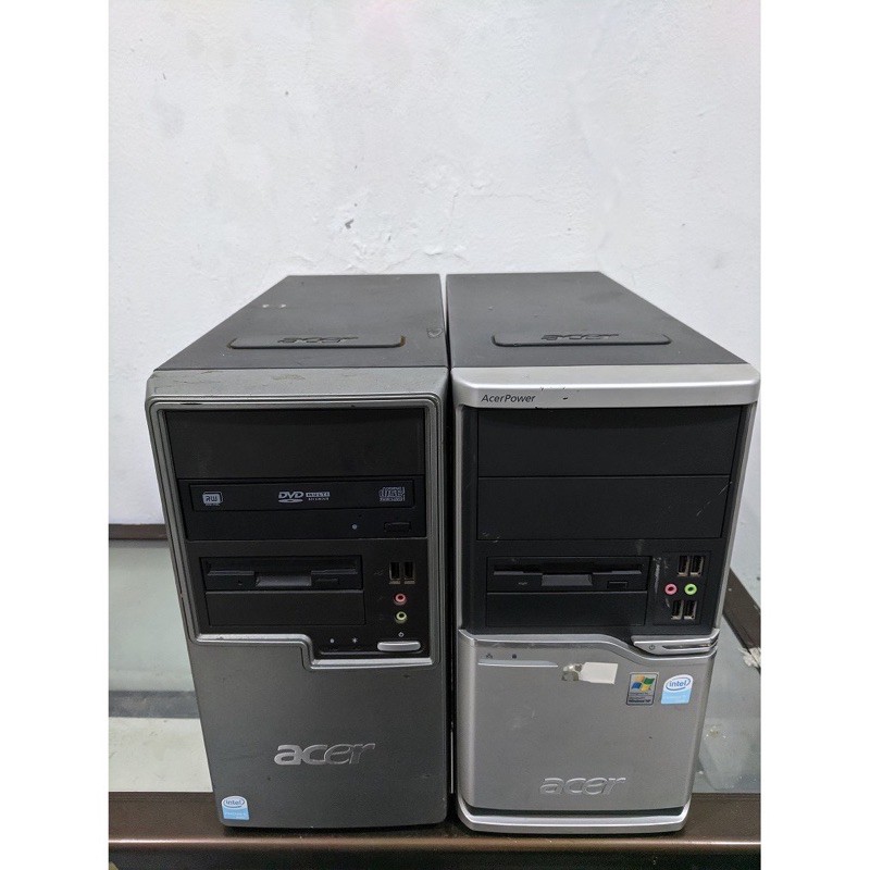 CPU MURAH ACER CORE 2 DUO RAM 2GB HARDISK 160GB BUIL UP