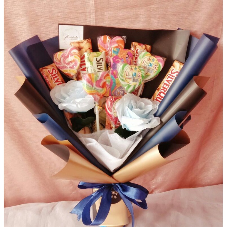

Buket large silverqueen lolipop