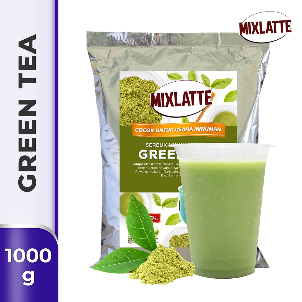 

Powder Drink Bubuk Minuman Rasa GREEN TEA MIXLATTE 1Kg