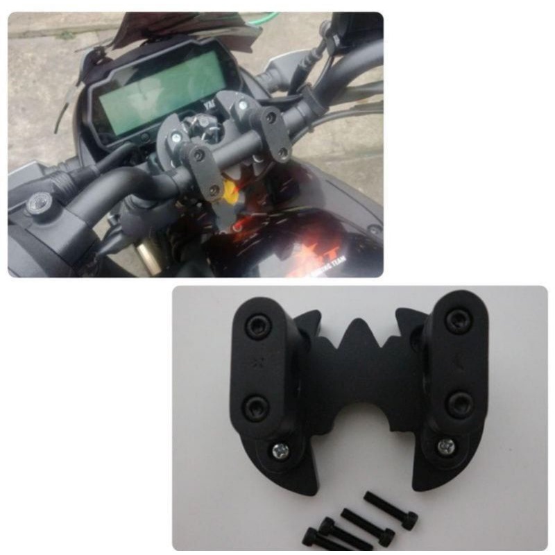 RAISER STANG NEW VIXION R 2017 FACELIFT - PENINGGI STANG NEW VIXION ATAU NEW VIXION R MODEL BATMAN