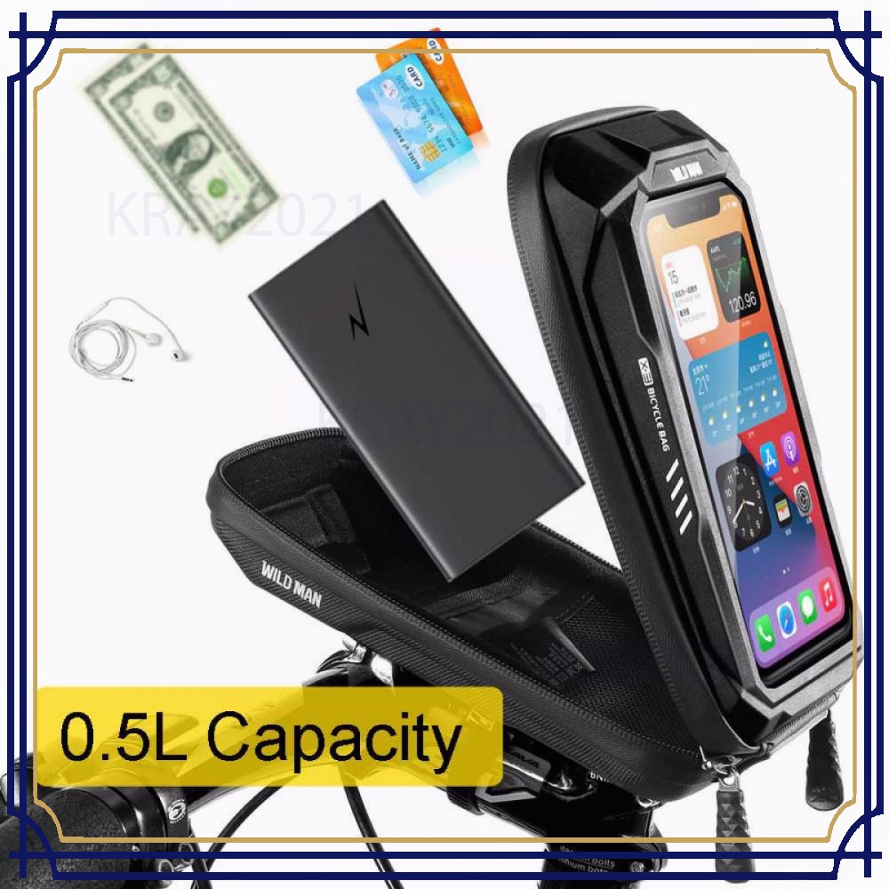 Tas Sepeda Smartphone Case Handlebar Waterproof 0.5L TS211