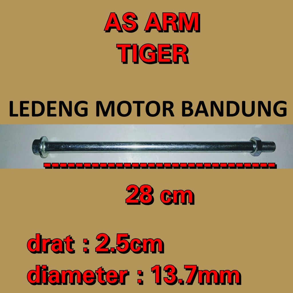 As Arm Tiger Old New Revo Besi Swing Fork Honda Lokal