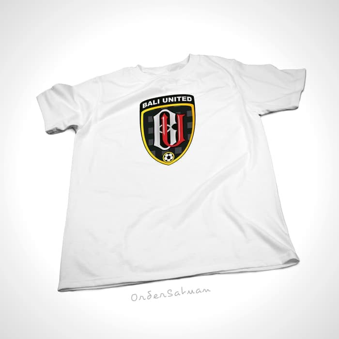 KAOS BALI UNITED LOGO BAJU TSHIRT COTTON COMBED 30S