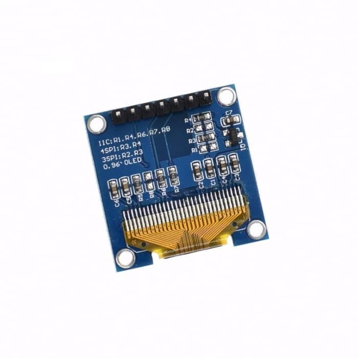 0,96 Inch OLED Display Blue 128 x 64 SSD1306 SPI Protocol