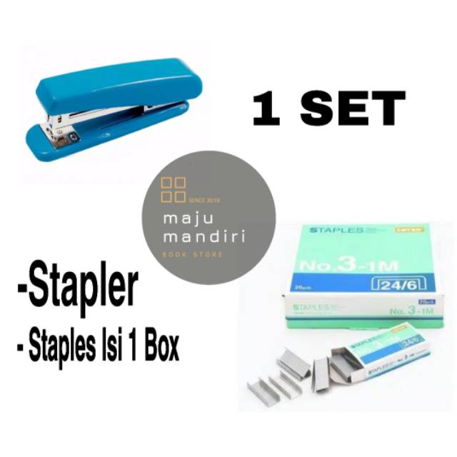

1 SET - Stapler Joyko HD-50CL + Isi Staples 1 Box