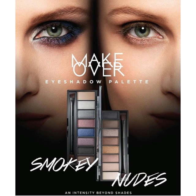MakeOver Eyeshadow Smokey/Nudes