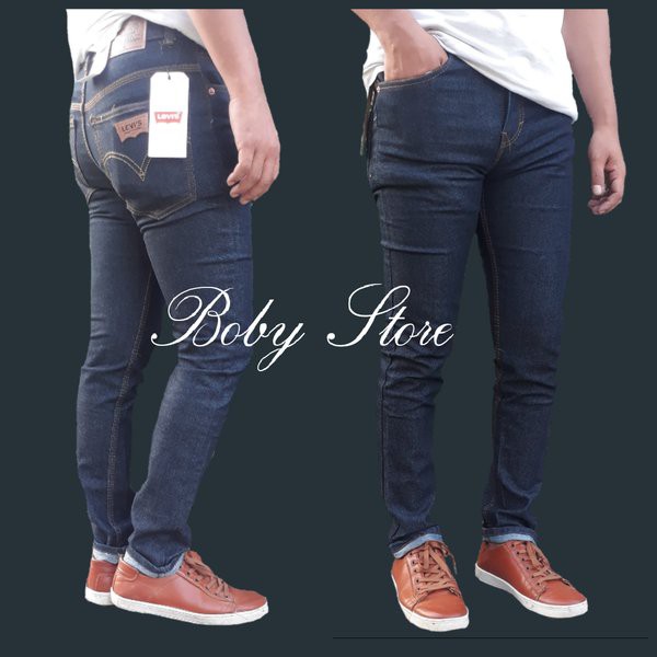 Jeans baru celana jeans hitam garmet levis size  27-38 Murah