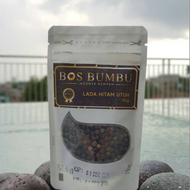 

W2fit Bos Bumbu Premium Quality Lada Hitam Utuh 50 gram