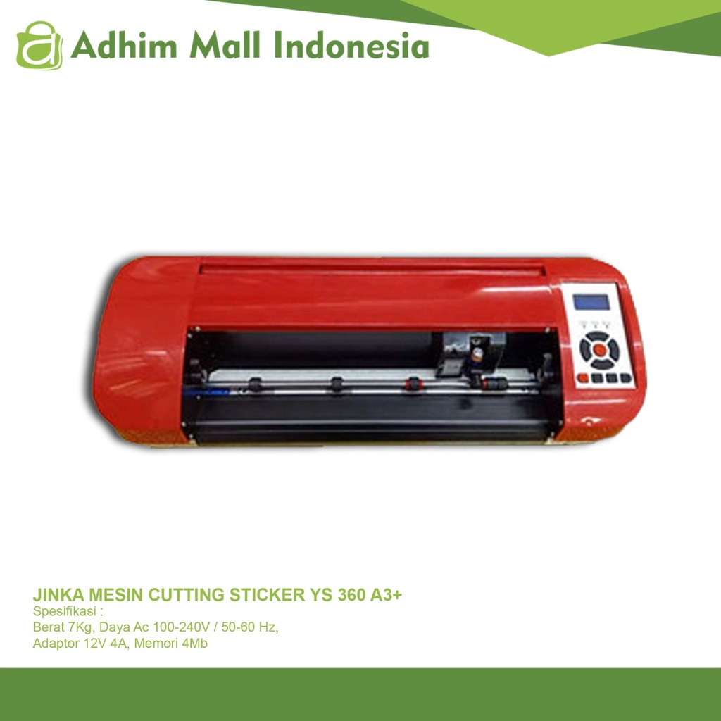 

JINKA MESIN CUTTING STICKER YS 360 A3+ MESIN CETAK STICKER