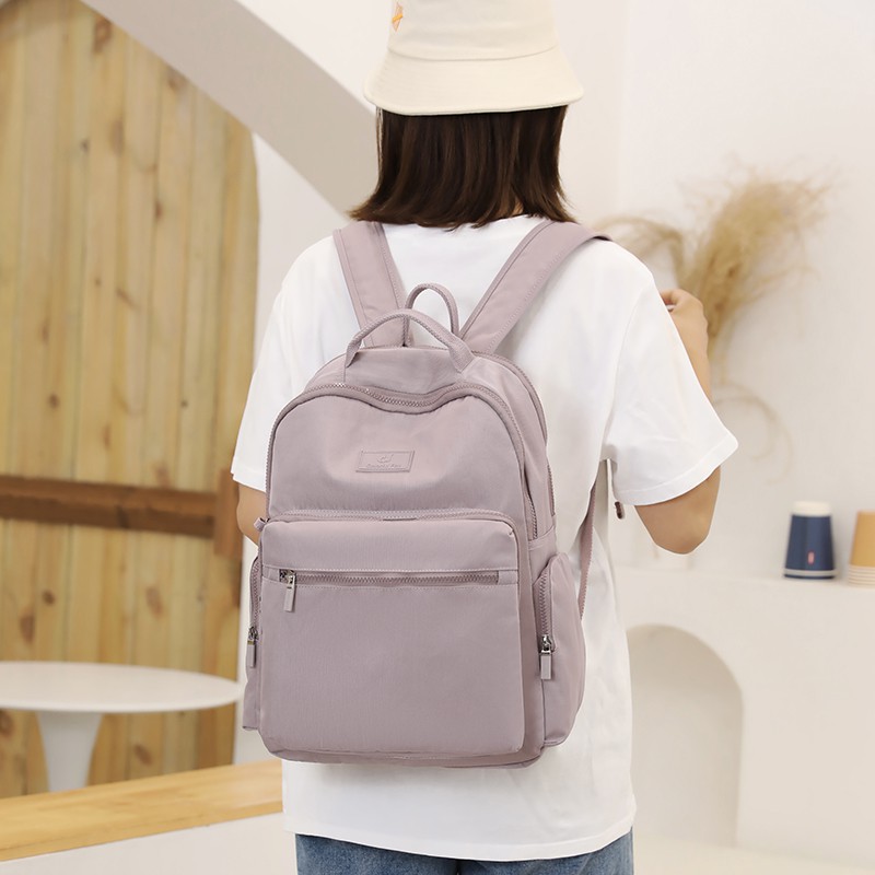 Tas Ransel Wanita COLORFUL FOX 0459 Backpack Wanita Remaja Tas Anti Air WATCHKITE WKOS