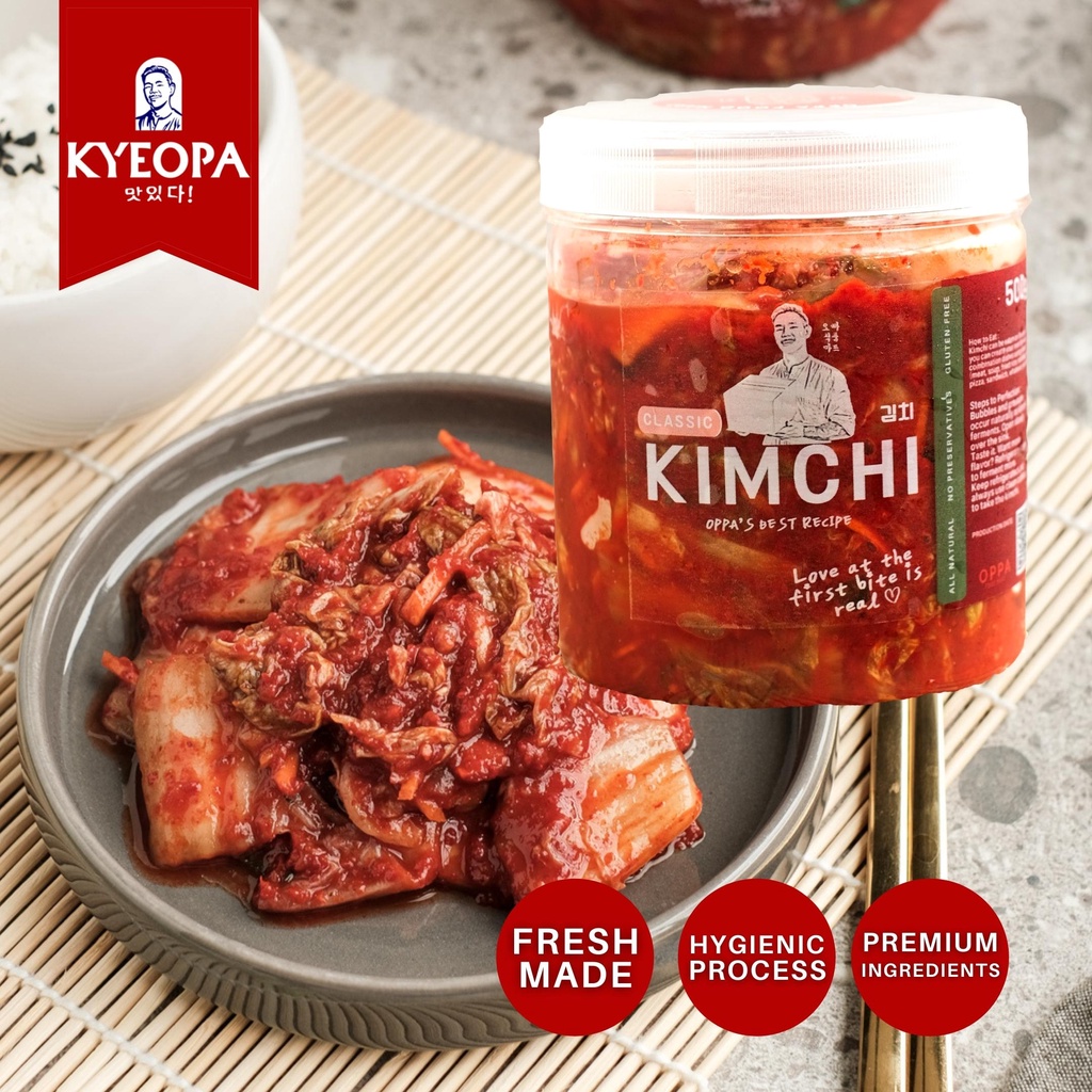 

KYEOPA Classic Kimchi 500G (HALAL)