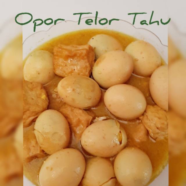 

Opor Telor Tahu Isi 4 Pcs