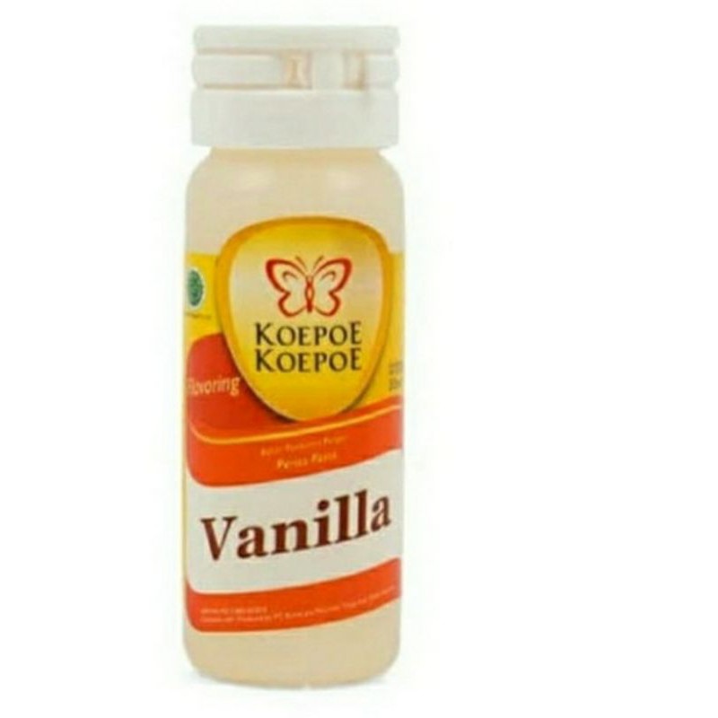 

vanilla essence cai 25ml koepoe vanila cair kupu kupu