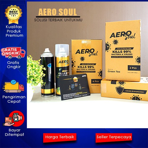 AERO SOUL - Disinfektan Spray Premium