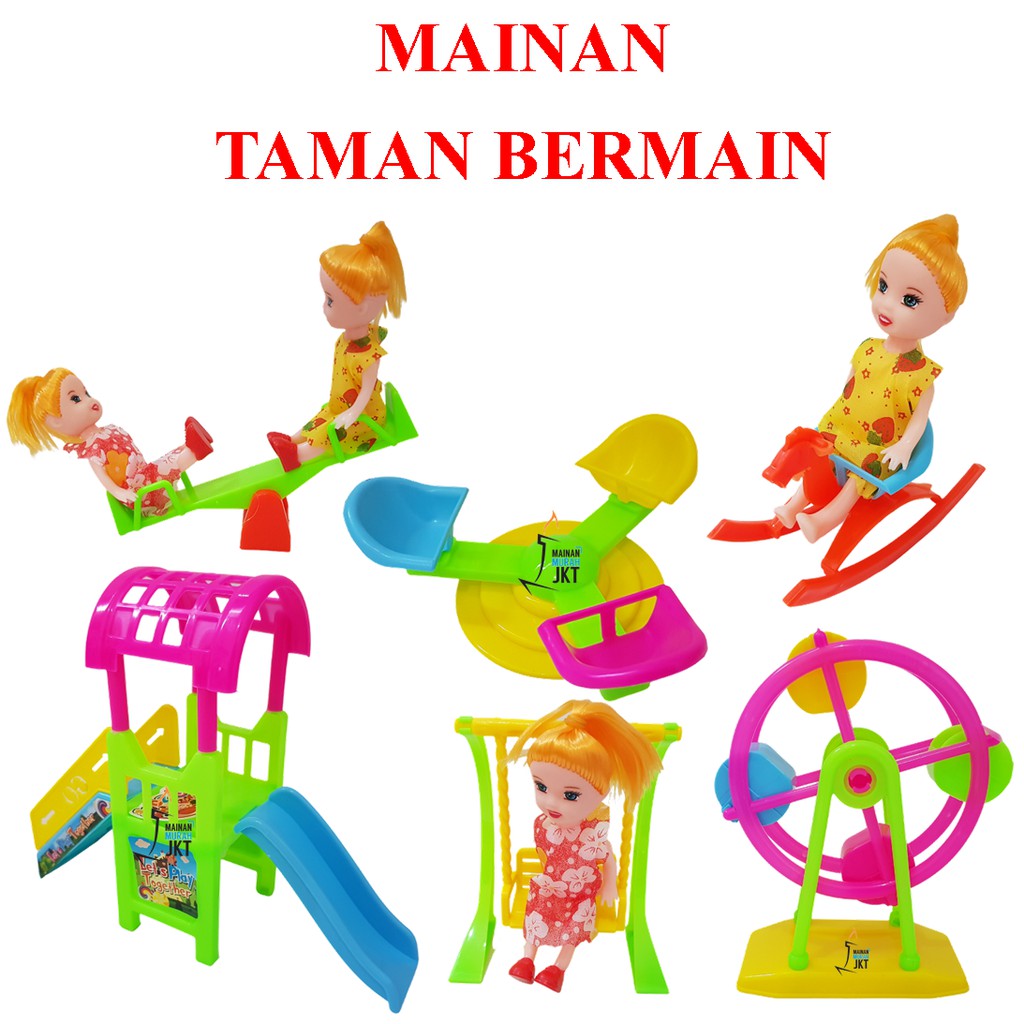 MAINANKEI MAINAN ANAK PEREMPUAN TAMAN BERMAIN MAINAN BONEKA