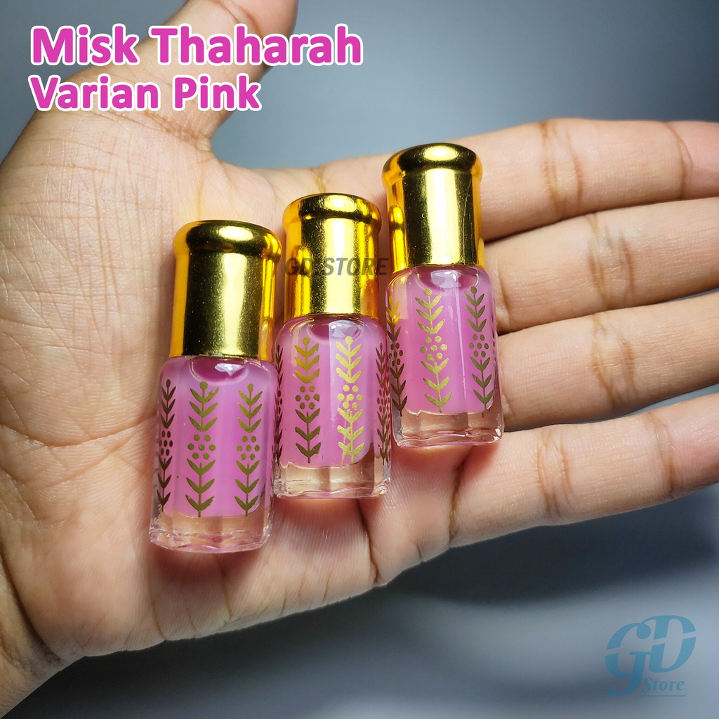 Misk Thaharah / Musk Thaharah Original Murni Bibit Tanpa Campuran | Pink