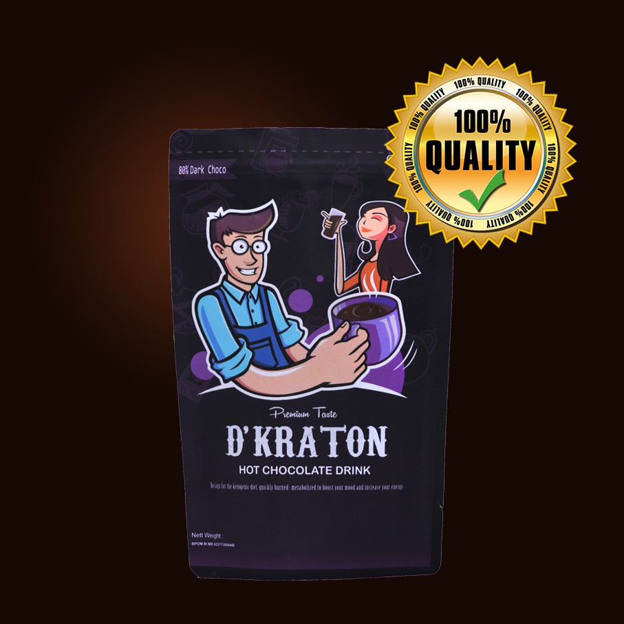 

PROMO! D'Kraton Bubuk Minuman Dark Cokelat Asli