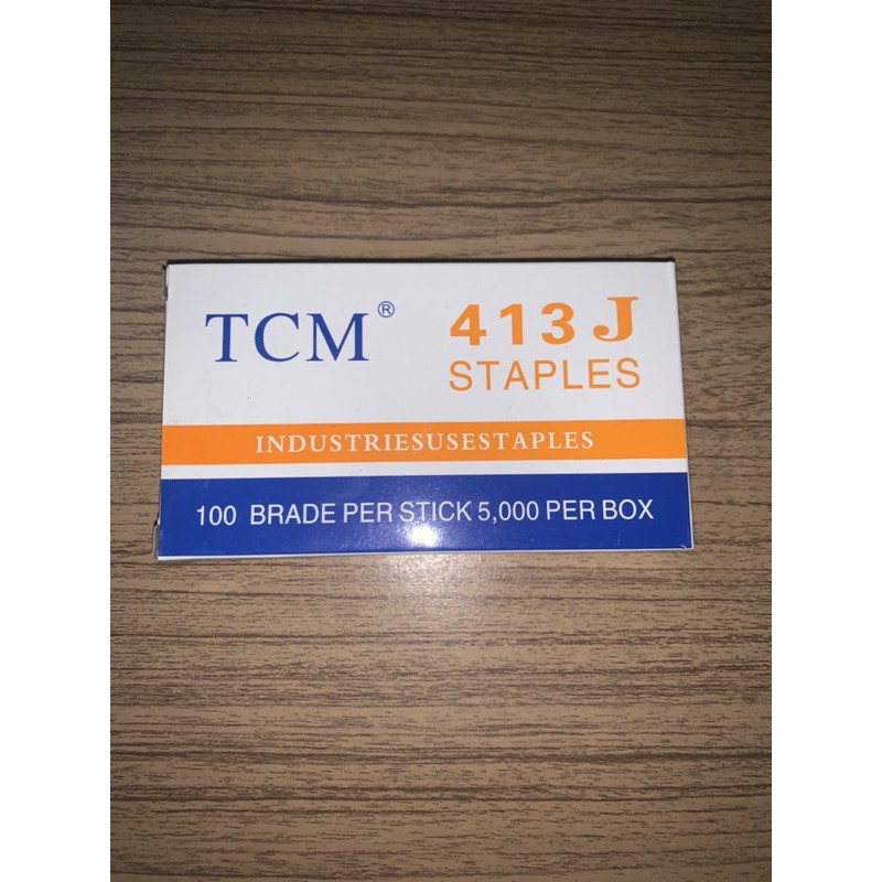 

Staples TCM 413J / airnails 413 j tcm / paku tembak angin 413j tcm isi 5000pcs