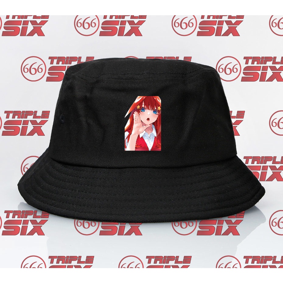 Topi Bucket Anime 5 toubun Nakano Itsuki