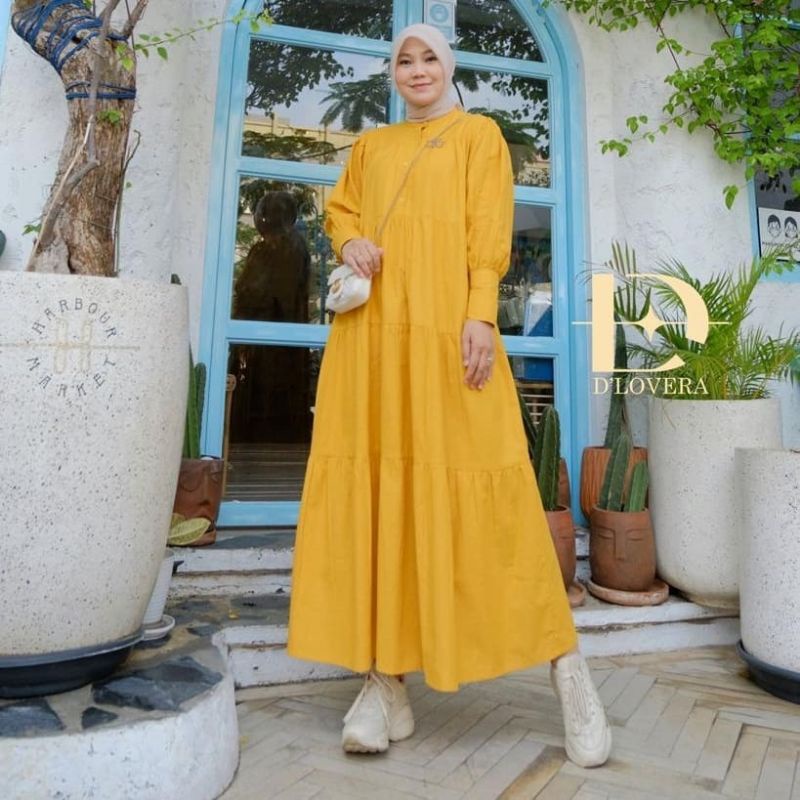 NARA MIDI DRESS BY DLOVERA BY OLLA