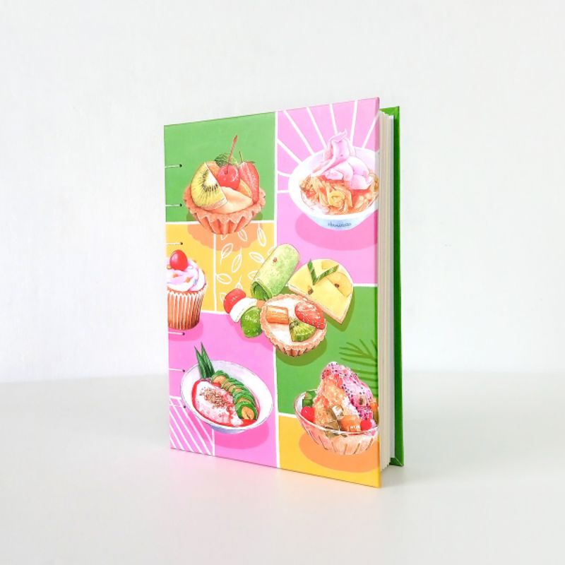 

Kamisketsa Sketchbook Watercolor A5 (Canson Montval Paper) | Indonesian desserts