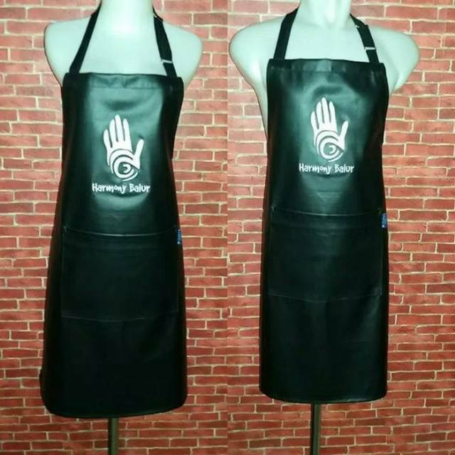 Celemek apron anti air waterproof,celemek barista ,celemek barbershop,celemek kitchen,