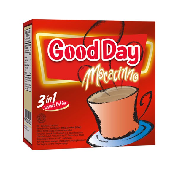 

Good Day Mocacinno Box 5Sx20Gr