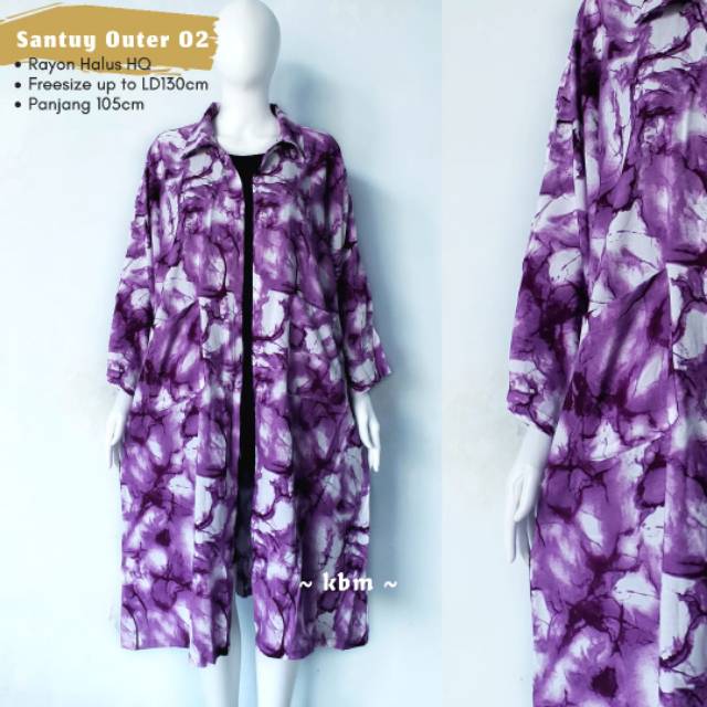 Santuy outer ori batik solo