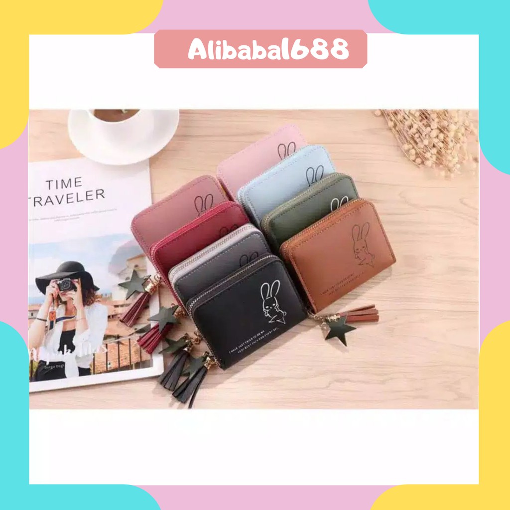 *ALIBABA1688*COD DOMPET WANITA D04 DOVE KELLY BELLY MINI GRACE KOREAN FASHION TRENDY FASHION WALLET