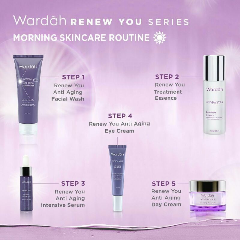 WARDAH Renew You Anti Aging Facial Wash 100ml