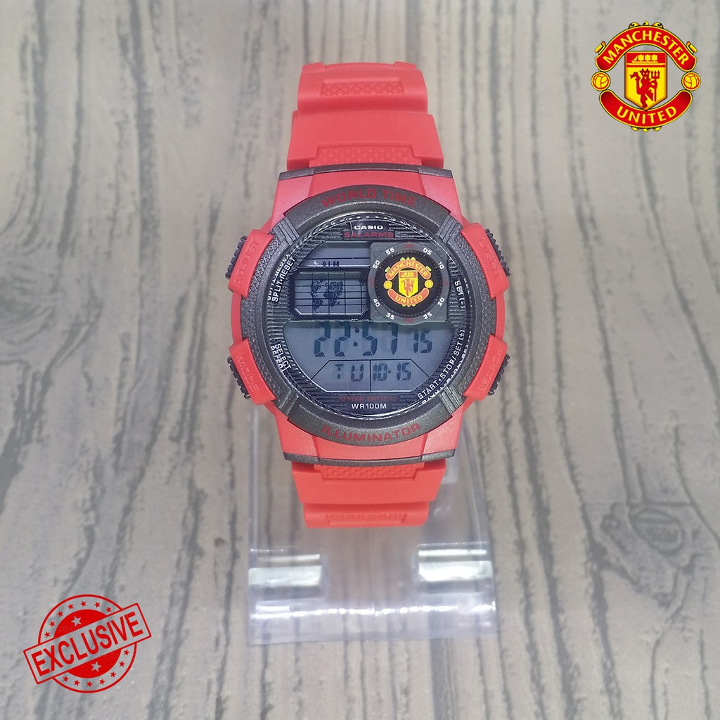 [SUPER EXCLUSIVE] JAM CASIO ILLUMINATOR MANCHESTER UNITED DIGITAL