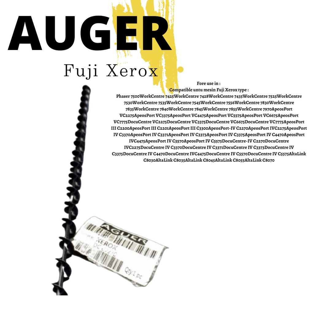 Auger Fuji Xerox Phaser 7800