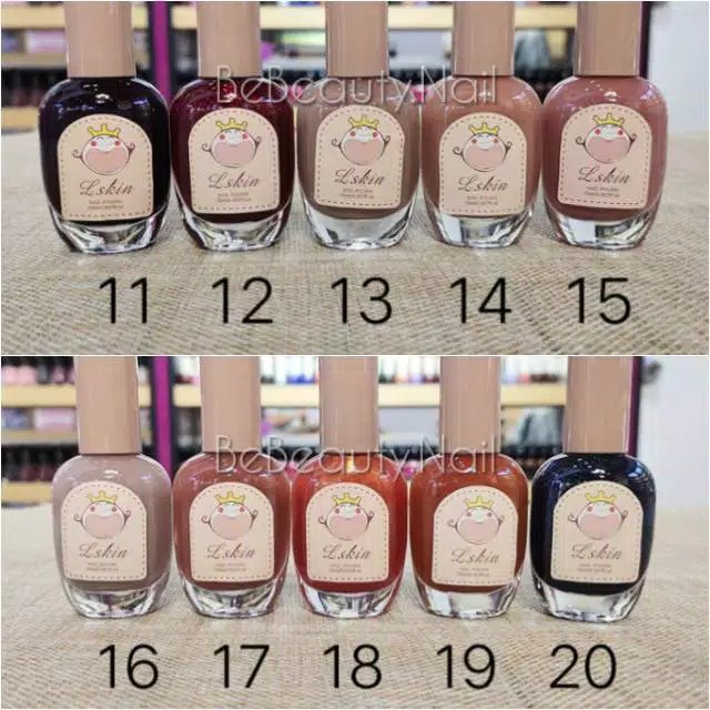 46 warna cantik kutek L-SKIN quick dry (8002) part 2