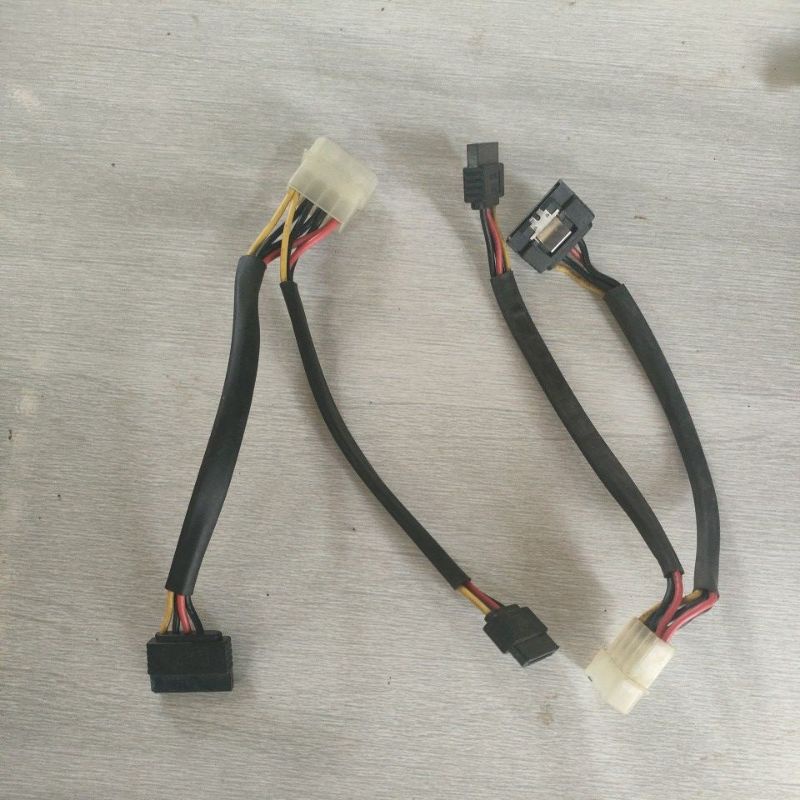 Kabel sambungan molek to sata cabang 2 original kabel tebal