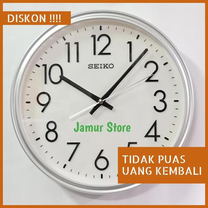 TERLARIS JAM DINDING SEIKO QXA736S WALL CLOCK SEIKO QXA-736S BERKUALITAS