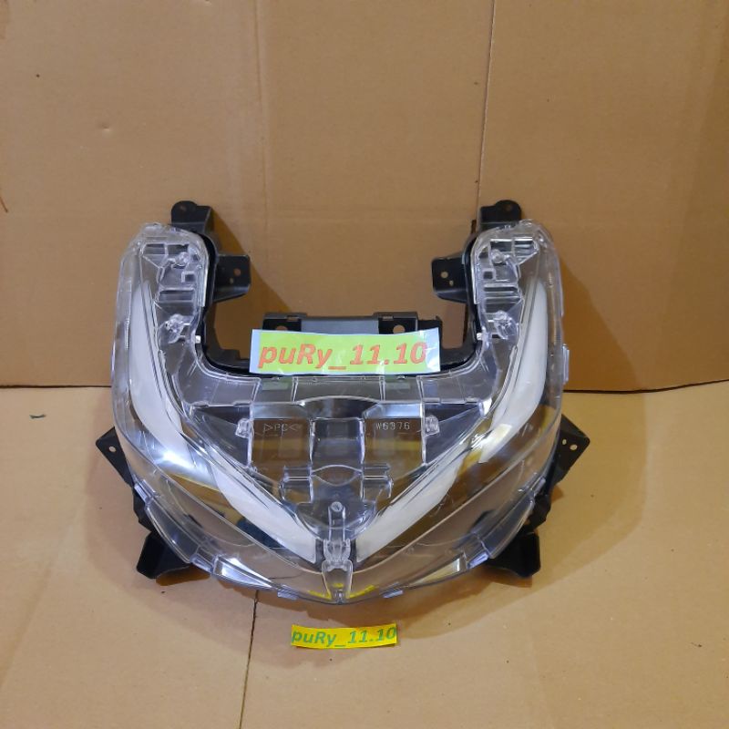 BATOK MIKA REFLEKTOR LAMPU DEPAN NEW AEROX 2021 2022 ORI