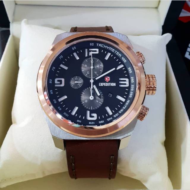 EXPEDITION ORIGINAL E6356 SILVER ROSEGOLD TALI COKLAT