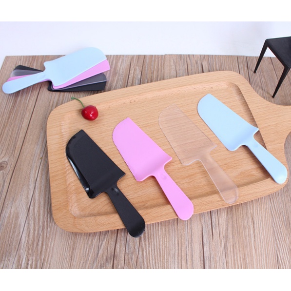 1pc High Quality Plastic Pastry Shovel Disposable Cake Knife / Pie pizza cheese pastry Western Cooking Tools Server Divider Knives