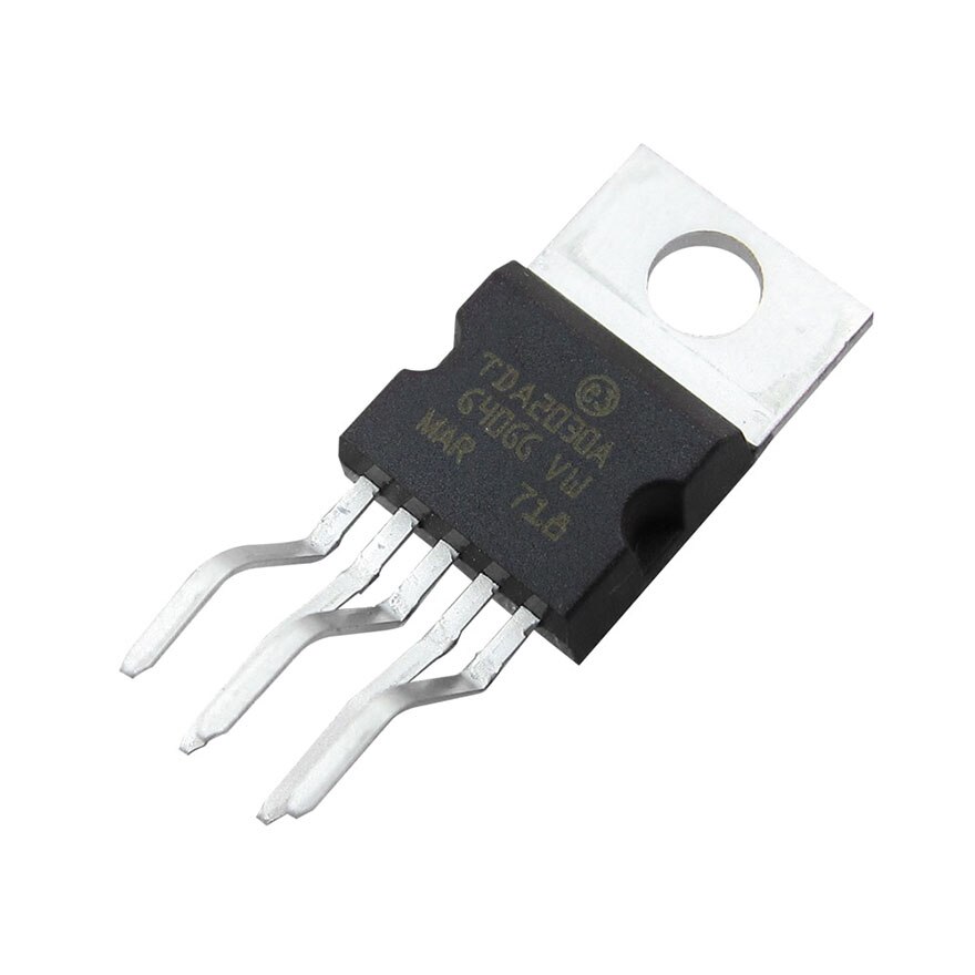 10pcs/lot TDA2030 TO220-5 TDA2030A audio amplifier short-circu Baru original In Stock