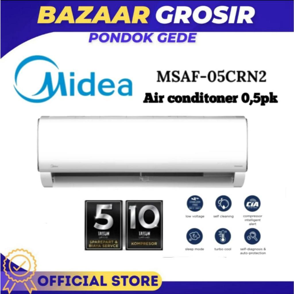 AC MIDEA MSAF-05CRN2 / MSAF05CRN2 AC SPLIT 1/2 PK STANDARD R32