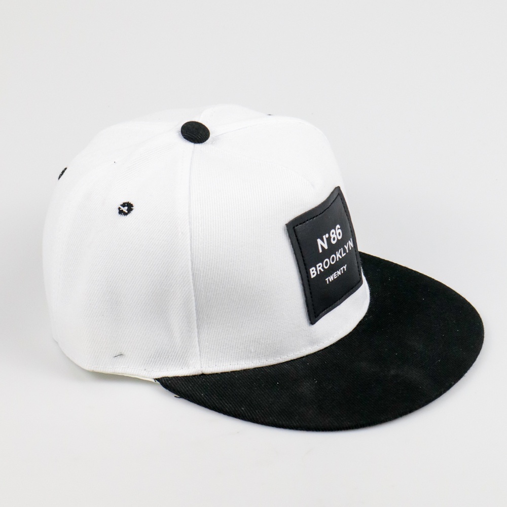 Topi Snapback Hip Hop Hat N86 Brooklyn Twenty - OMHZKCWH White