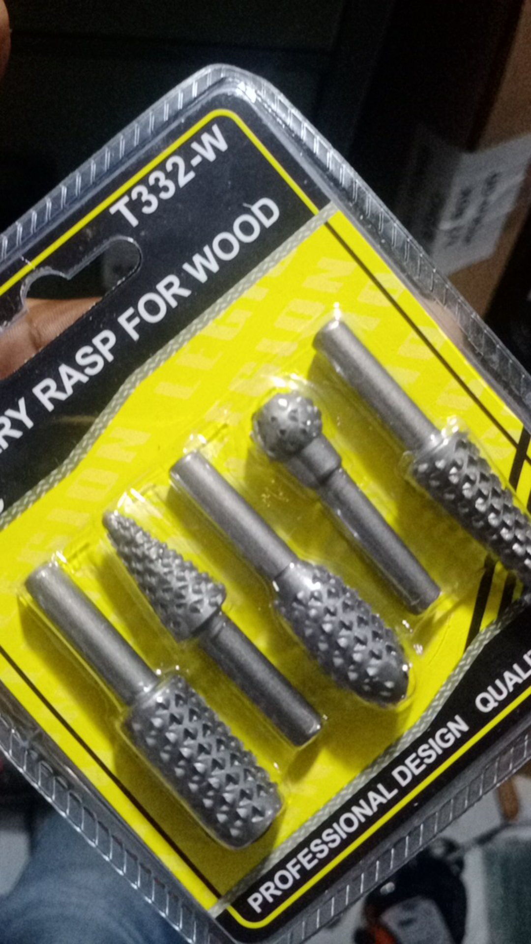Mata Bor Lubang Ukir Kayu Wood Bits Steel 1/4 Inch 5 Pcs 57000