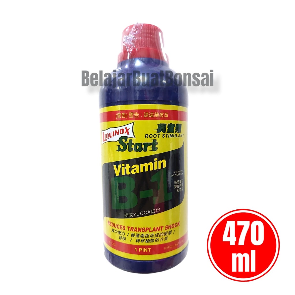 Vitamin B1 Tanaman Taiwan Liquinox Start 470ml