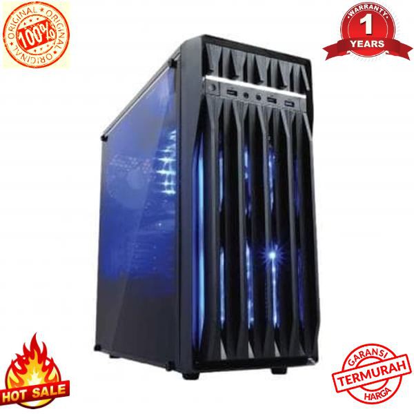 PC RAKITAN GAMING RYZEN 5 2400 with Radeon Rx Vega 11 Free Usb WIFI