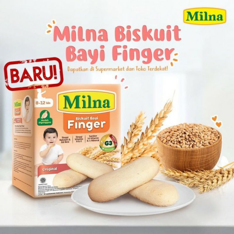 Milna Finger Biskuit Bayi