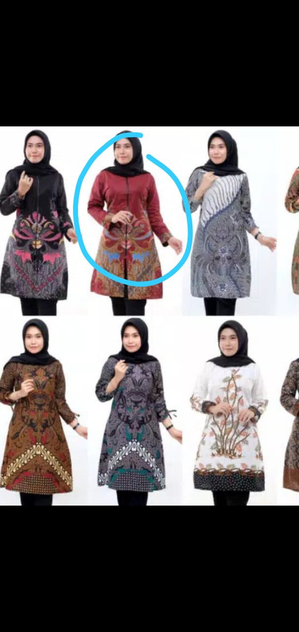 Atasan Batik Dolby Dolbi Dobby Doby Tenun Sutra Tulis Halus Katun Atbm Baron ,sarombit Atasan