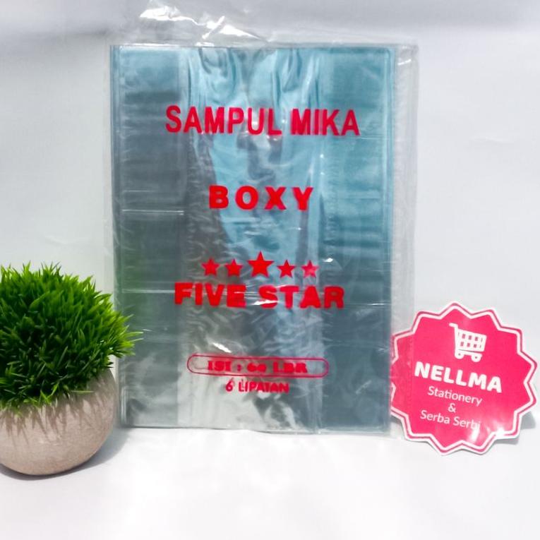 

(R6H7) ⭐️ Sampul Plastik Mika Ukuran BOXY ( isi 10 lembar ) Sampul buku BESAR //Trend@terkini