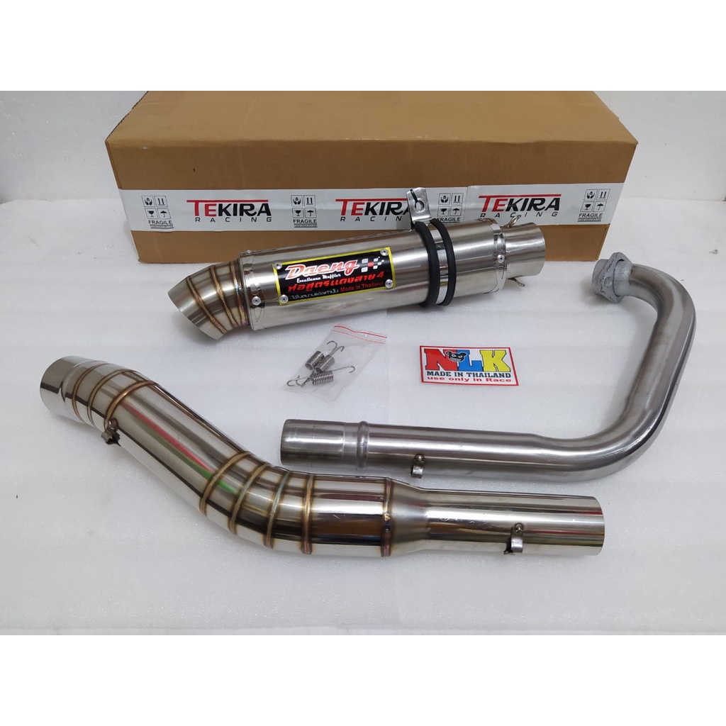 Kenalpot Daeng Knalpot Racing R15 VVA V2 V3 V4 M Vixion NVA NVL new old MT15 Byson Xabre 150 Satria 