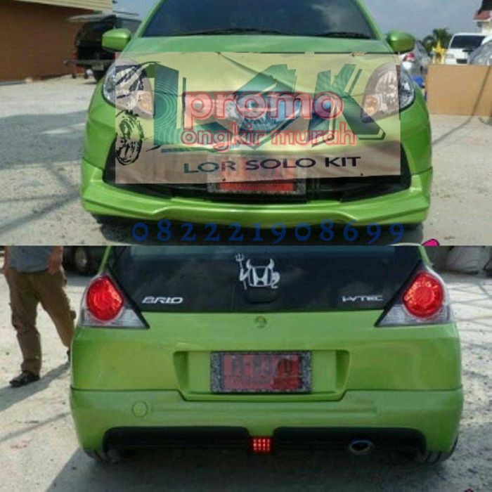 aksesoris mobil BODYKIT honda brio mugen RR  ONGKIRNYA MURAH LHO